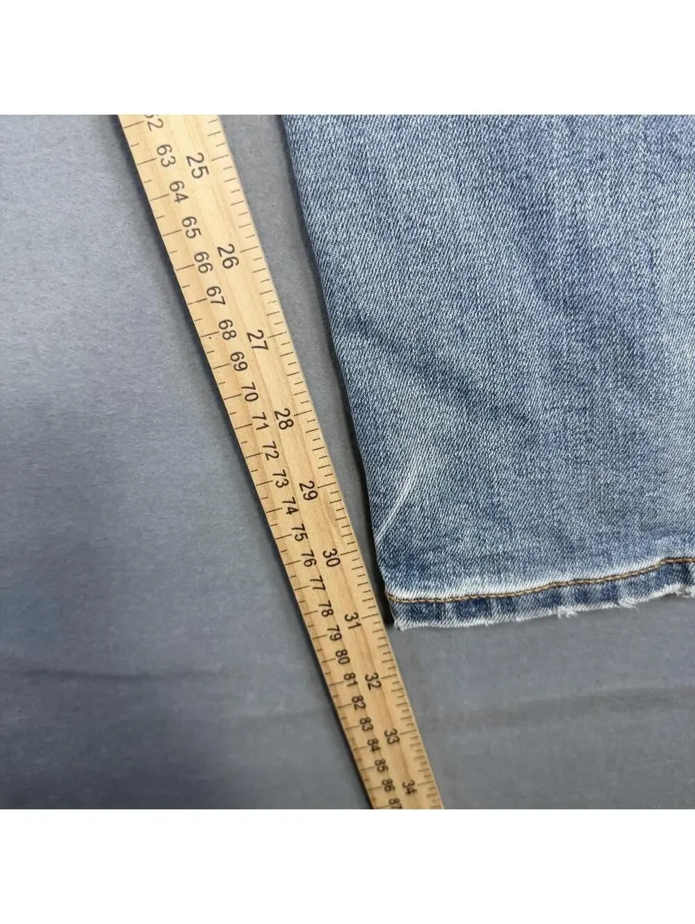 Rag & Bone Fit 2 Slim Jeans Mens 30x32 Blue Light Wash Distressed Straight
